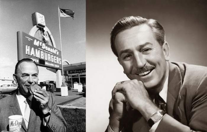 Ray kroc and walt disney